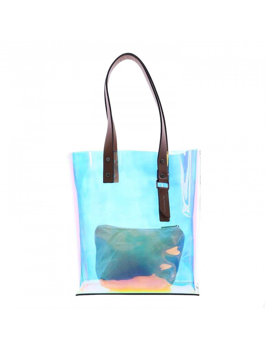 Bags EFERRI | Eferri Tivoli Transparent Tote Bag Multicolored